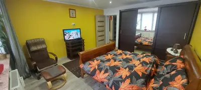 Telewizja i/lub zestaw kina domowego w obiekcie Sunstreet