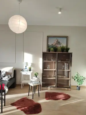 Część wypoczynkowa w obiekcie 71m2 Apartament Superior z Tarasem, Ogródkiem i Widokiem na Góry, Zachód Słońca, Parking - Kłodzko - Przyjaciół Ziemi Kłodzkiej, Centrum Kotlina Kłodzka
