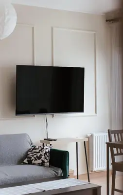 Telewizja i/lub zestaw kina domowego w obiekcie 71m2 Apartament Superior z Tarasem, Ogródkiem i Widokiem na Góry, Zachód Słońca, Parking - Kłodzko - Przyjaciół Ziemi Kłodzkiej, Centrum Kotlina Kłodzka