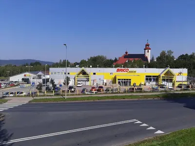 Budynek, w którym mieści się apartament