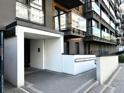 Budynek, w którym mieści się apartament