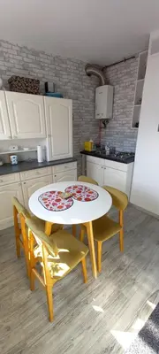 Kuchnia lub aneks kuchenny w obiekcie Na Dąbrówki