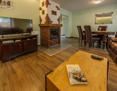 Część wypoczynkowa w obiekcie Domek przy Rynku