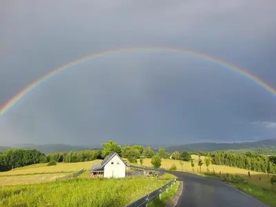 Przyroda w pobliżu tego domu wakacyjnego