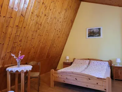 Łóżko lub łóżka w pokoju w obiekcie Hubiza