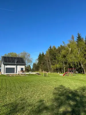 Ogród w obiekcie Sowi Sierp Domek w Górach Sowich