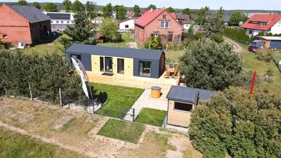 Budynek, w którym mieści się apartament
