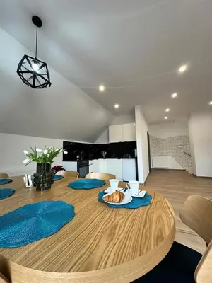 Część wypoczynkowa w obiekcie Apartament Rodzinny w Goszowie