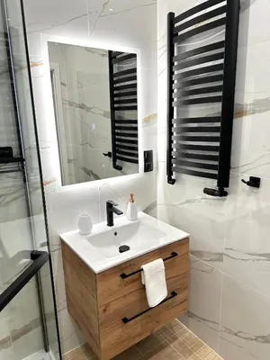 Łazienka w obiekcie Apartament SASANKA
