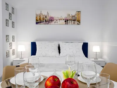 Część wypoczynkowa w obiekcie Apartament Greta