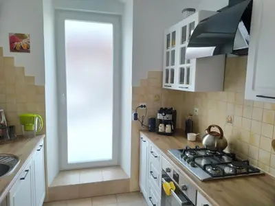 Kuchnia lub aneks kuchenny w obiekcie Apartament Greta