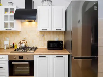 Kuchnia lub aneks kuchenny w obiekcie Apartament Greta