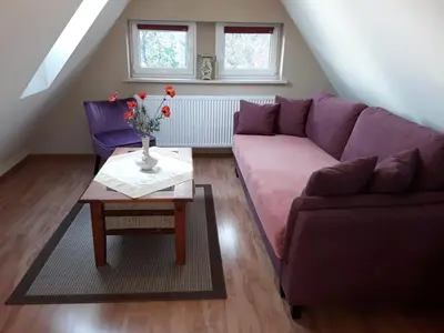 Część wypoczynkowa w obiekcie Apartament Tina
