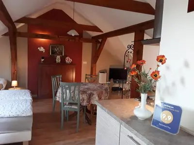 Telewizja i/lub zestaw kina domowego w obiekcie Apartament Tina