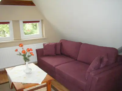 Część wypoczynkowa w obiekcie Apartament Tina
