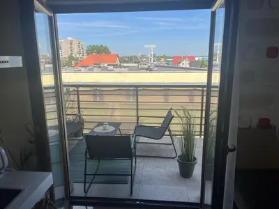 Balkon lub taras w obiekcie Apartament Słoneczny 8