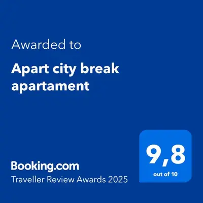 Certyfikat, podpis lub inny dokument wystawiony w obiekcie Apart city break apartament
