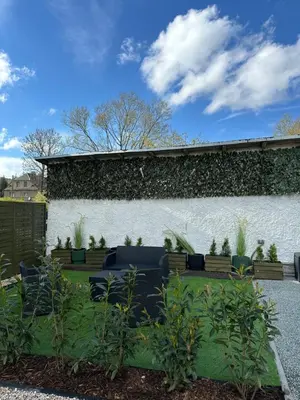 Ogród w obiekcie Zielona Góra Apartament