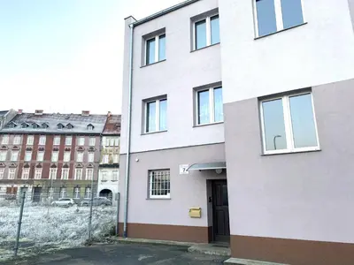 Budynek, w którym mieści się apartament