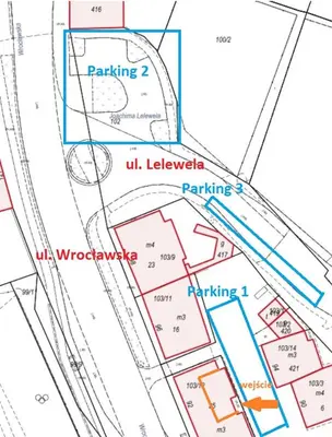 Plan piętra w obiekcie Kopalnia Szczawienko II