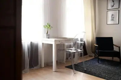 Część wypoczynkowa w obiekcie Vintage Rooms / Old Town Wroclaw / City Center