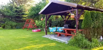 Ogród w obiekcie Apartament Mickiewicza