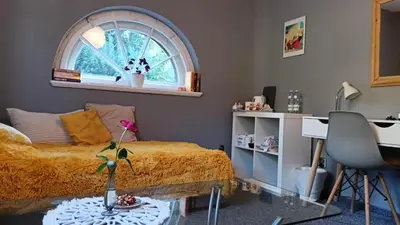 Część wypoczynkowa w obiekcie Pod Małą Sową
