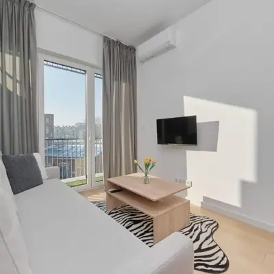 Tasteful Apartment with FREE GARAGE and Balcony by Noclegi Renters