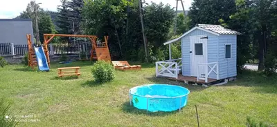 Plac zabaw dla dzieci w obiekcie Sowi Dom - Jugów