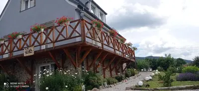 Ogród w obiekcie Sowi Dom - Jugów
