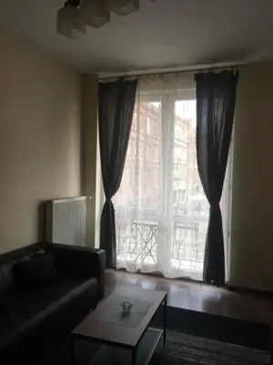 Część wypoczynkowa w obiekcie Mieszkanie tuż przy Rynku