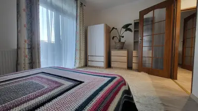 Łóżko lub łóżka w pokoju w obiekcie Apartament Twoja Chwila II