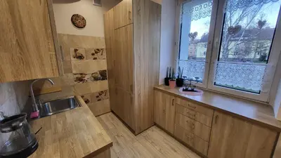 Kuchnia lub aneks kuchenny w obiekcie Apartament Twoja Chwila II
