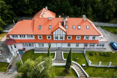 Budynek, w którym mieści się obiekt B&B