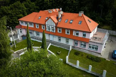 Budynek, w którym mieści się obiekt B&B