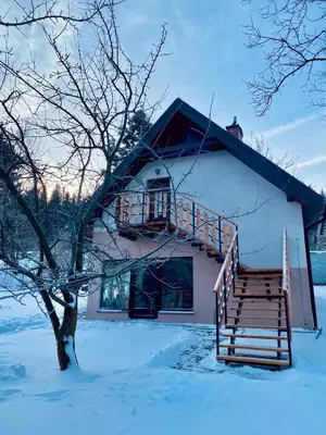 Obiekt Apartament W Dolinie Modrzewi zimą