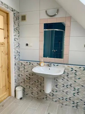 Łazienka w obiekcie Apartament W Dolinie Modrzewi