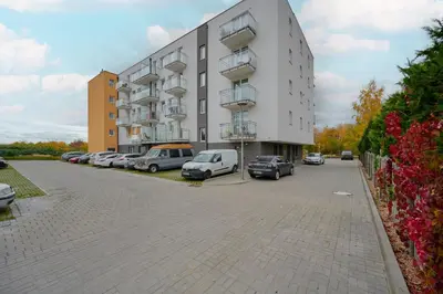 Budynek, w którym mieści się apartament