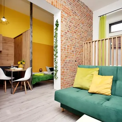 Część wypoczynkowa w obiekcie Apartamenty Matejki