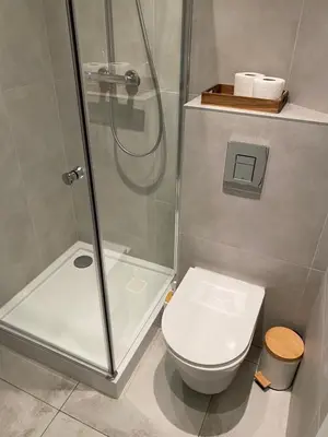 Łazienka w obiekcie Apartament Otwarta Wrocław