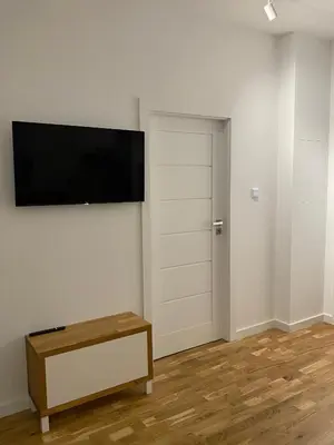 Telewizja i/lub zestaw kina domowego w obiekcie Apartament Otwarta Wrocław