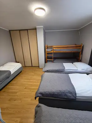 Łóżko lub łóżka w pokoju w obiekcie Ząbkowickie Centrum Sportu i Rekreacji Sp. z o. o.