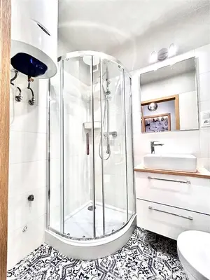 Łazienka w obiekcie Apartament Marzenie 1 i 2 by Apartamenty na dni Wrocław