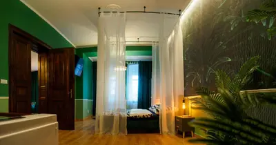 Łóżko lub łóżka w pokoju w obiekcie Punkt - Apartament z jacuzzi w centrum Gliwic