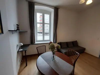 Część wypoczynkowa w obiekcie Apartament Kamienna Gora