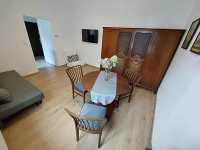 Telewizja i/lub zestaw kina domowego w obiekcie Apartament Kamienna Gora