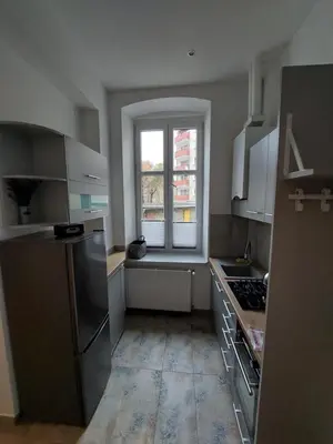 Kuchnia lub aneks kuchenny w obiekcie Apartament Kamienna Gora