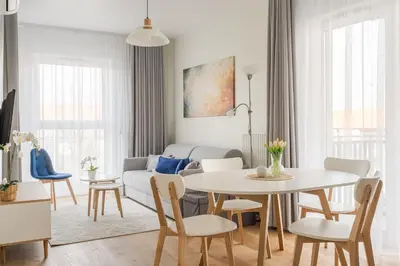 Część wypoczynkowa w obiekcie RentPlanet - Apartamenty Michalczyka