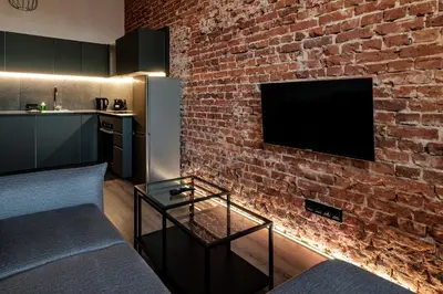 Kuchnia lub aneks kuchenny w obiekcie RentPlanet - Apartamenty Krasińskiego