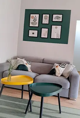 Część wypoczynkowa w obiekcie City Cozy Reset W centrum!